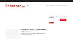 Desktop Screenshot of enhacore.com
