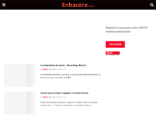 Tablet Screenshot of enhacore.com